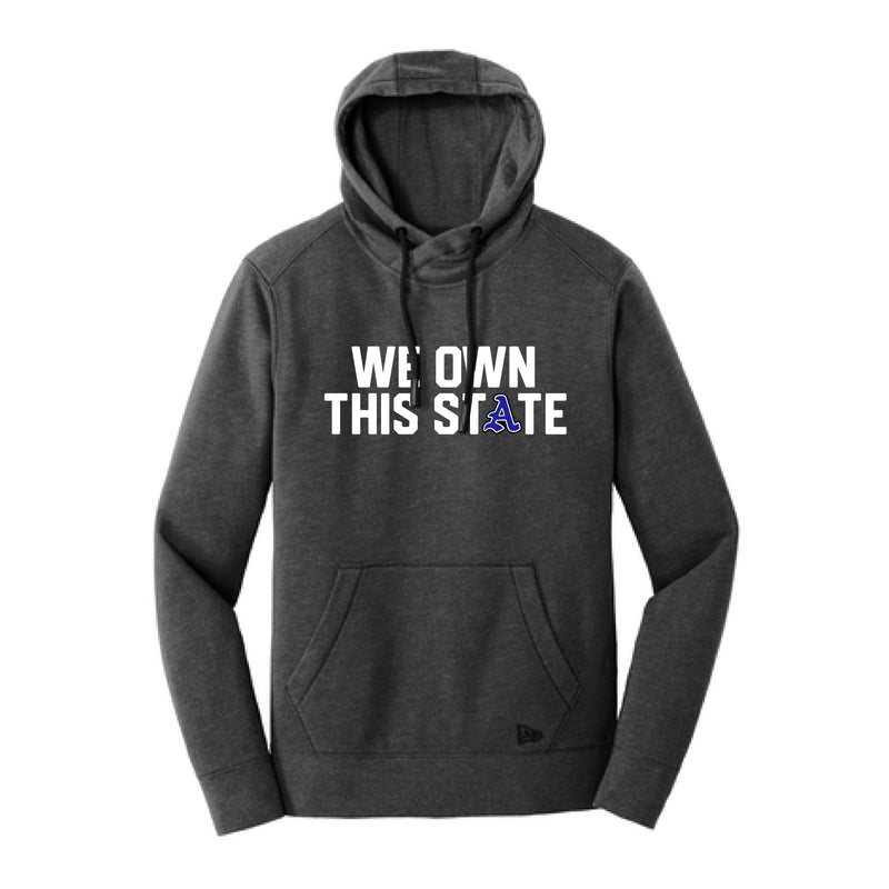 The We Own This State Option 1 | Black Heather Pullover Hoodie