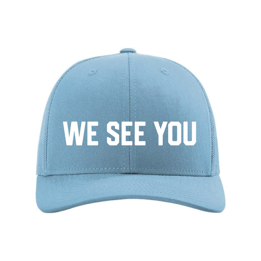 The We See You | Columbia Blue Richardson Trucker Cap