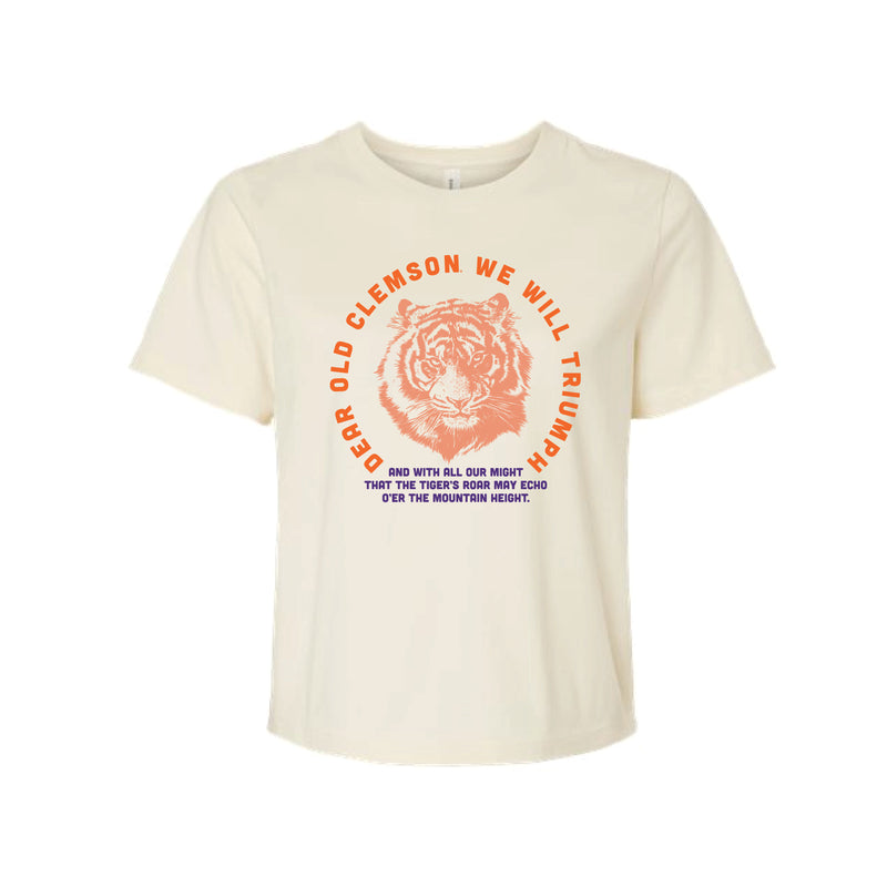 The We Will Triumph Arch | Natural Crop Tee