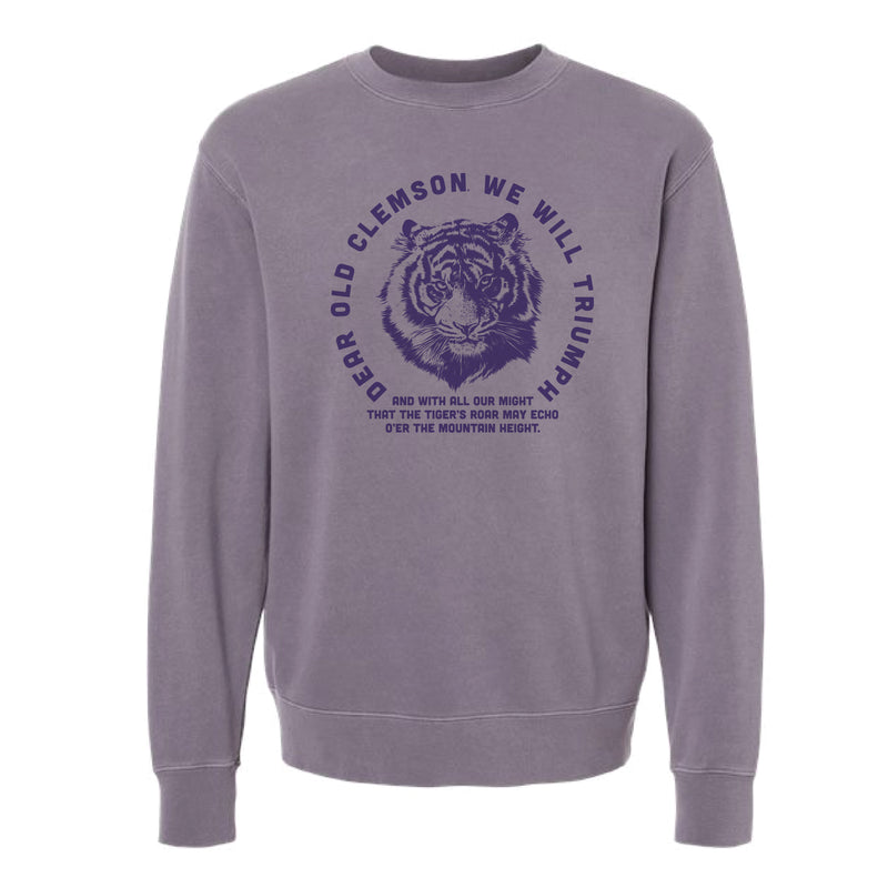 The We Will Triumph Arch | Pigment Plum Sweatshirt