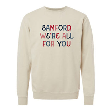 The We're All For You Multi | Ivory Sweatshirt