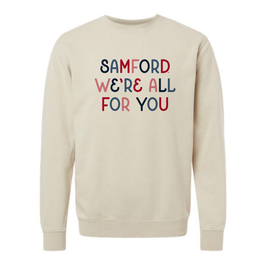 The We're All For You Multi | Ivory Sweatshirt