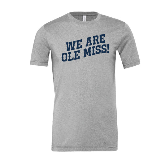 The We are Ole Miss Wave | Adult Athletic Heather Tee