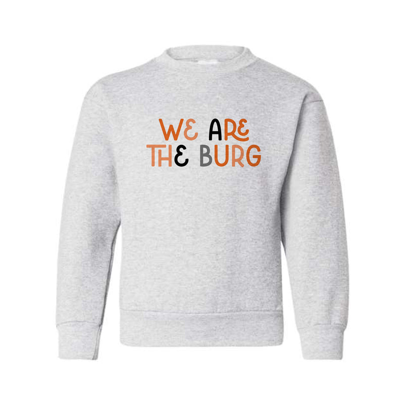 The We are the Burg | Light Steel Youth Crewneck Sweatshirt