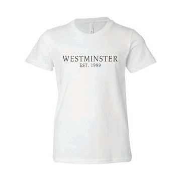 The Westminster Est. | Youth White Tee