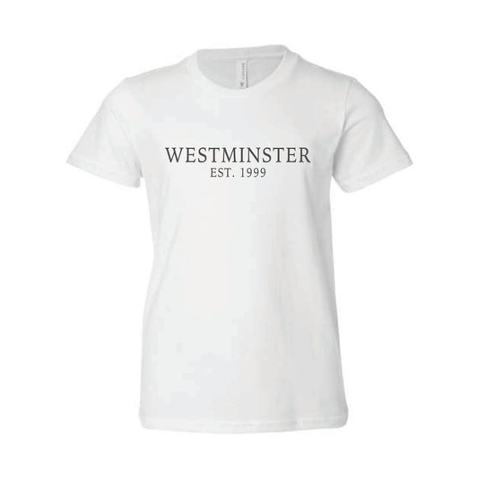 The Westminster Est. | Youth White Tee