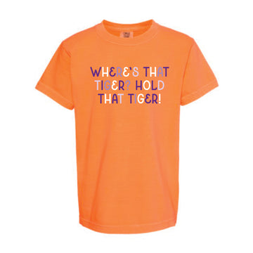 The Where's That Tiger Multi | Youth Melon Tee