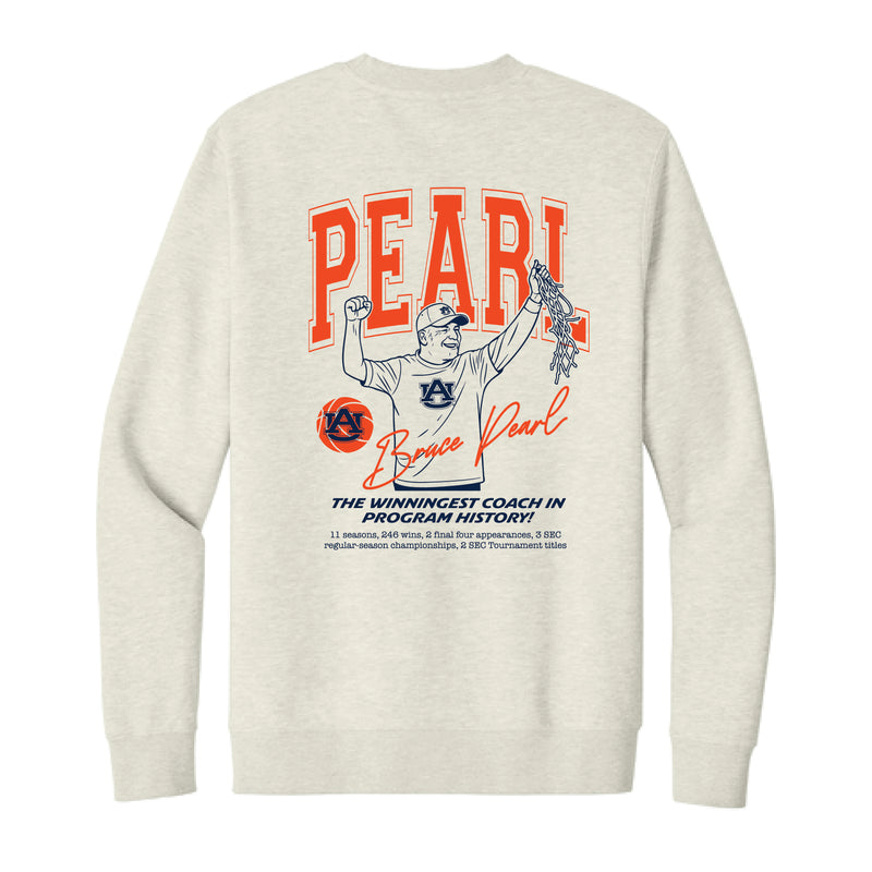 The Winningest Coach | Oatmeal Heather Sweatshirt