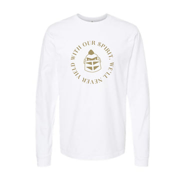 The With Our Spirit Circle | White Long Sleeve