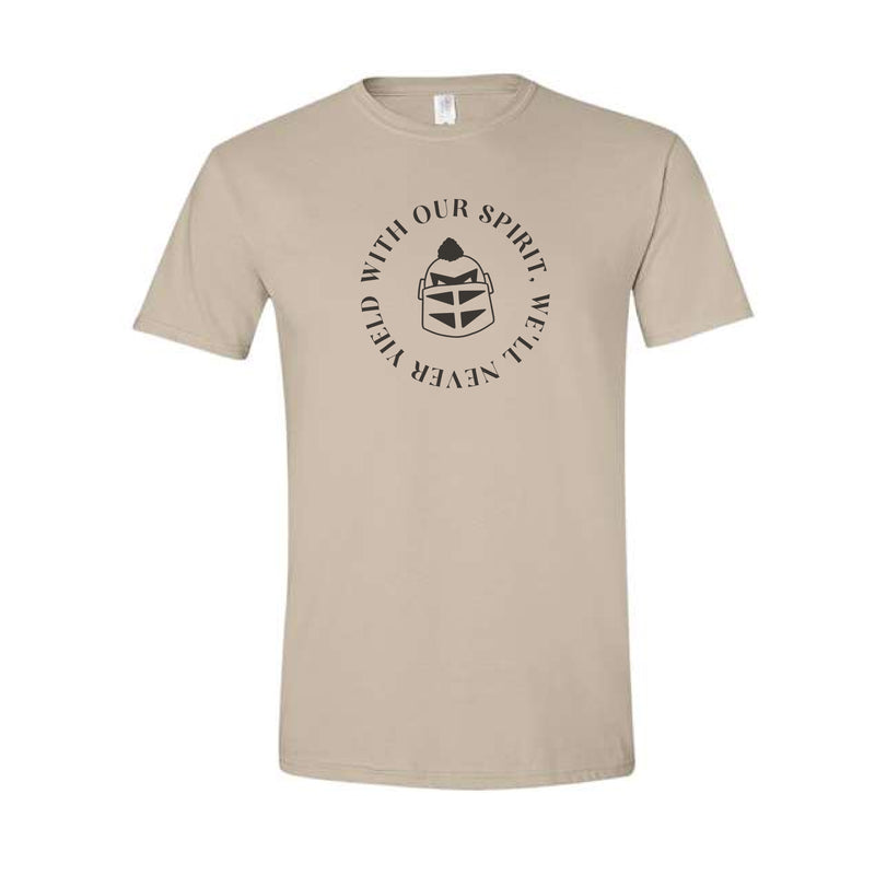 The With Our Spirit Circle | Sand Tee