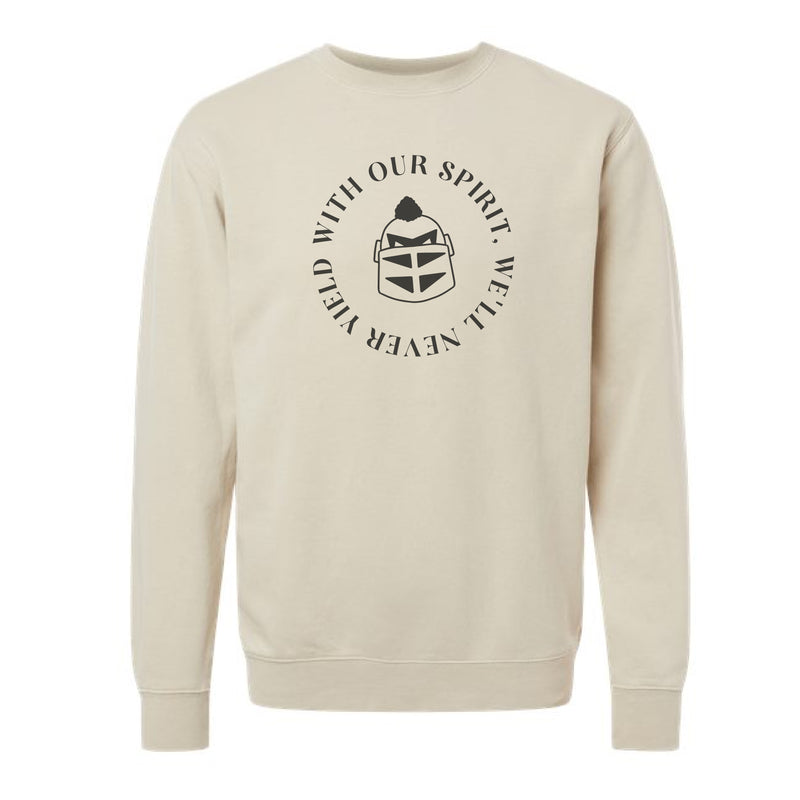 The With Our Spirit Circle | Pigment Ivory Sweatshirt