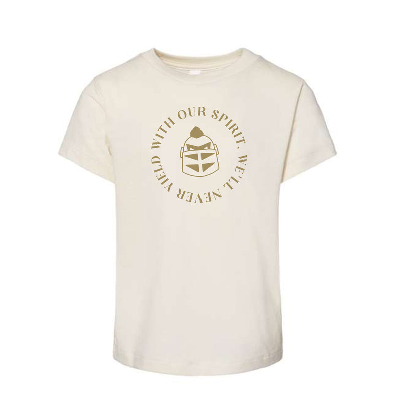 The With Our Spirit Circle | Toddler Natural Tee