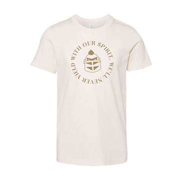The With Our Spirit Circle | Youth Natural Tee