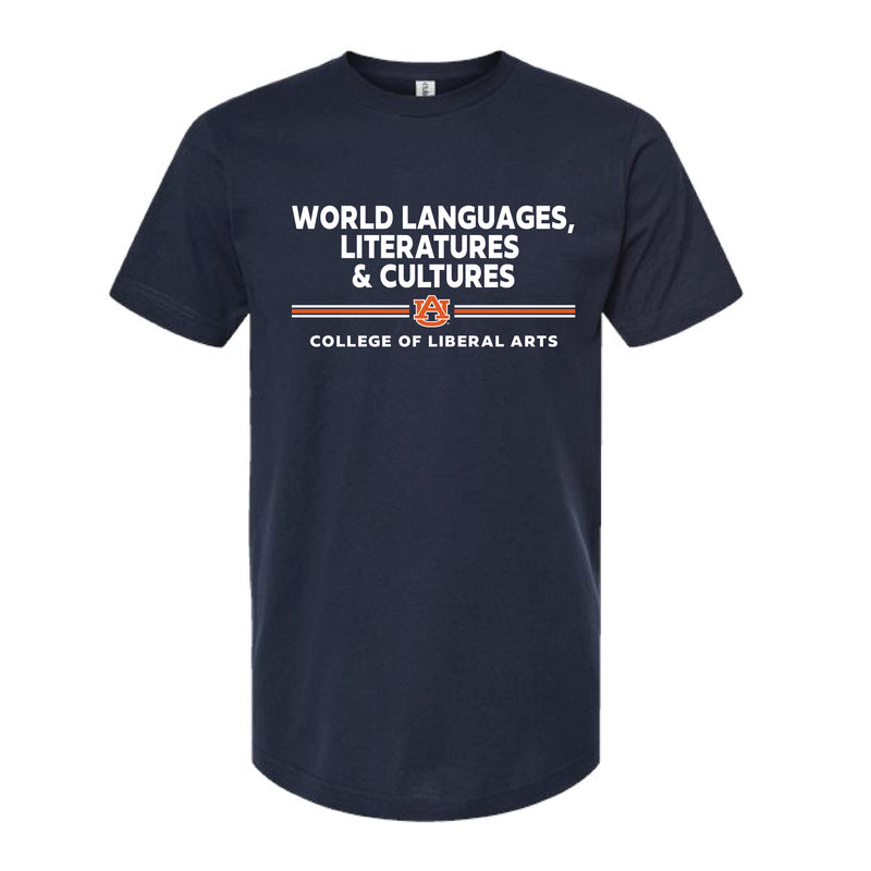 The World Literatures, Literatures & Cultures | Navy Oversized Tee