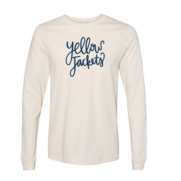 The Yellow Jackets Script | Natural Long Sleeve