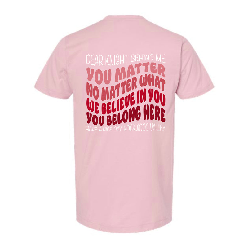 The You Matter | Oversized Pink Tee