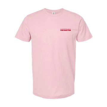The You Matter | Oversized Pink Tee