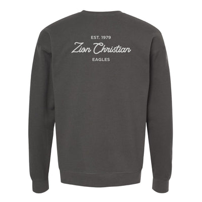 The Zion Script | Charcoal Crewneck Sweatshirt