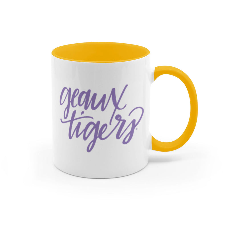 The Geaux Tigers Script | Accent Mug