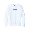 The Zeal for Your House | Adult White Crewneck Sweatshirt