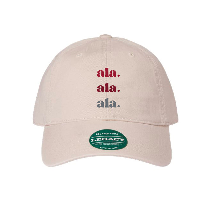 The ala. Embroidered | Stone Legacy Dad Hat