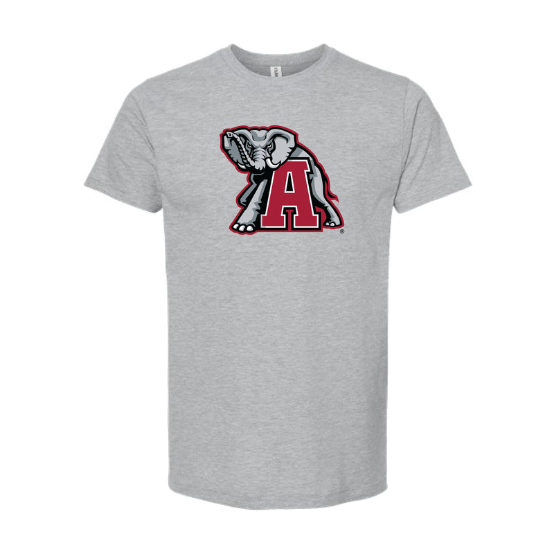 The Alabama Elephant A Logo | Heather Grey Tee