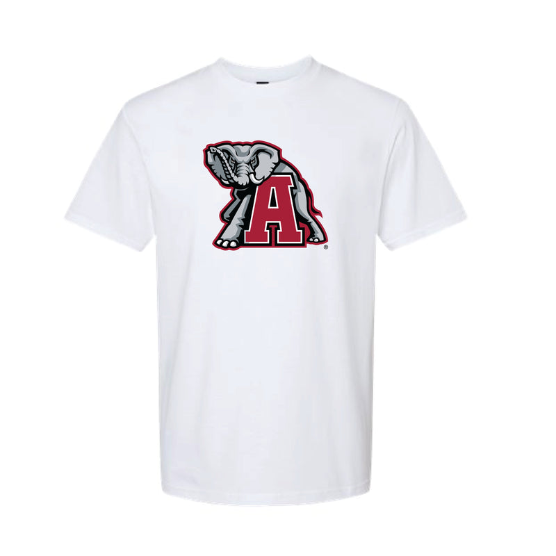 The Alabama Elephant A Logo | White Tee