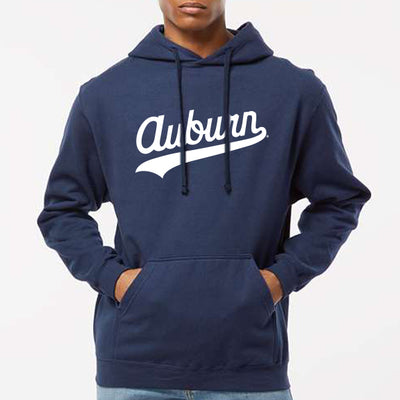 The Auburn Script Logo | Navy Hoodie