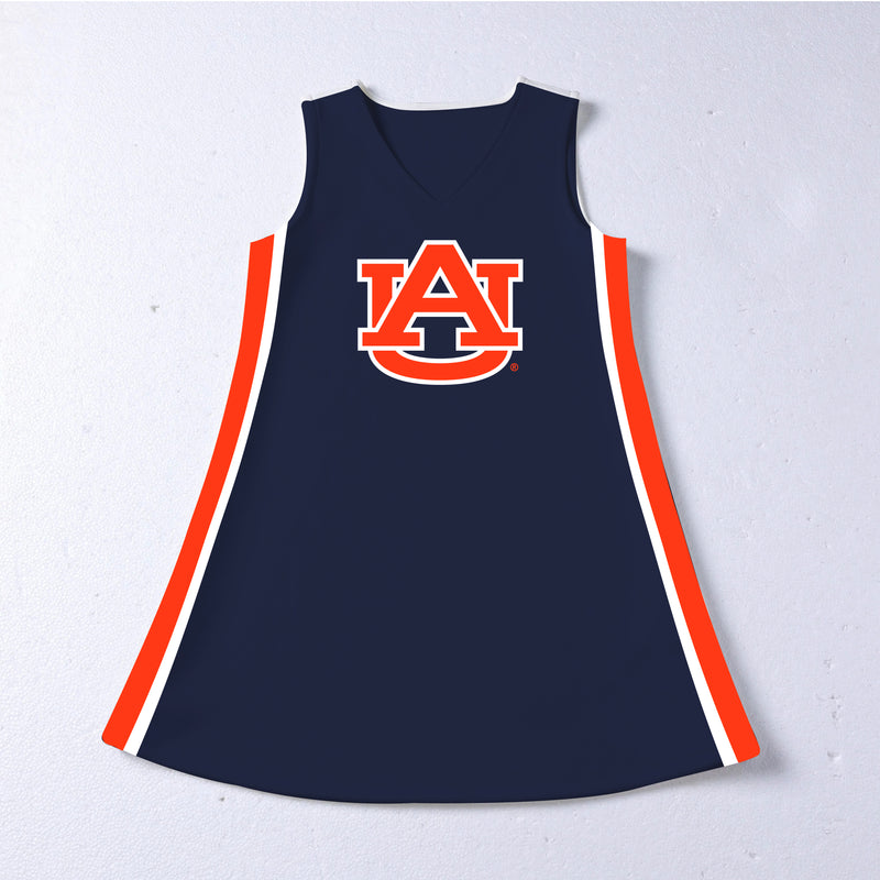 The Auburn University | Navy V-Neck Cheer Dress