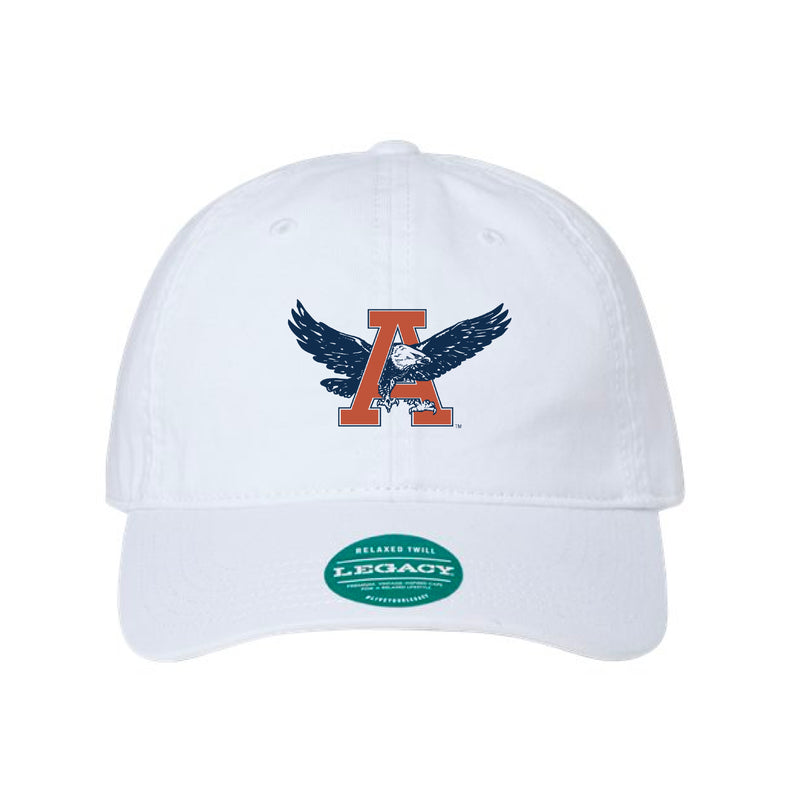 The Auburn Throwback Embroidered | White Legacy Dad Hat