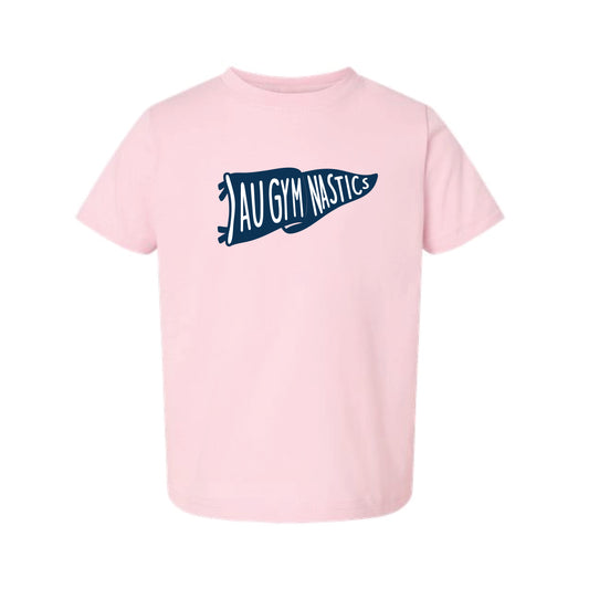 The AU Gymnastics Flag | Toddler Ballerina Tee