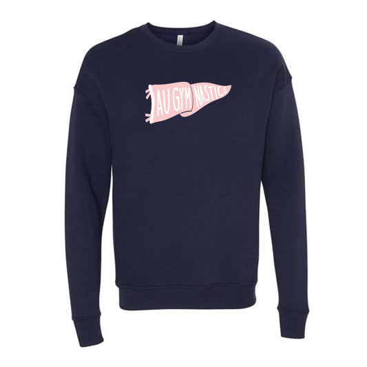 The AU Gymnastics Flag | Navy Sweatshirt