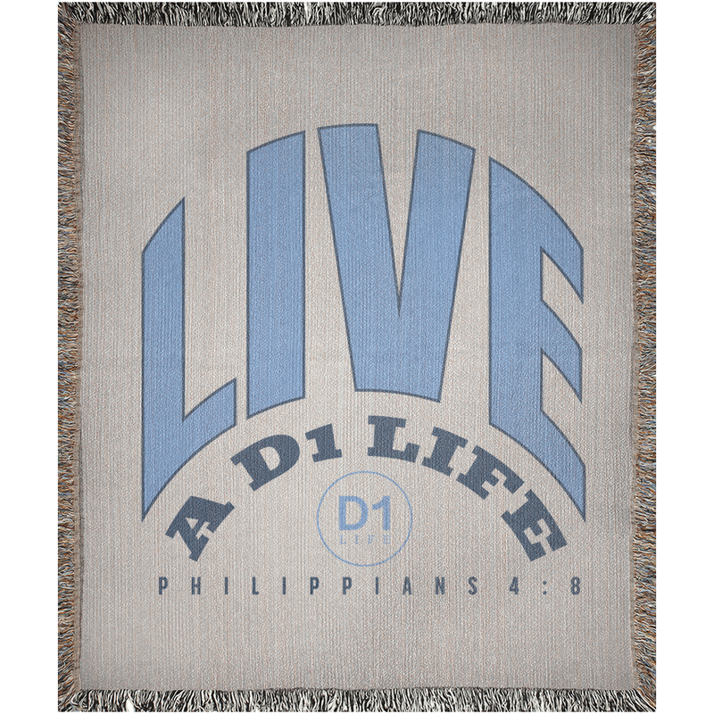 The Live a D1 Life Bold | Woven Blanket