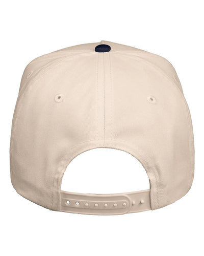 The Aubie Loves You | Embroidered Natural/ Navy Cap