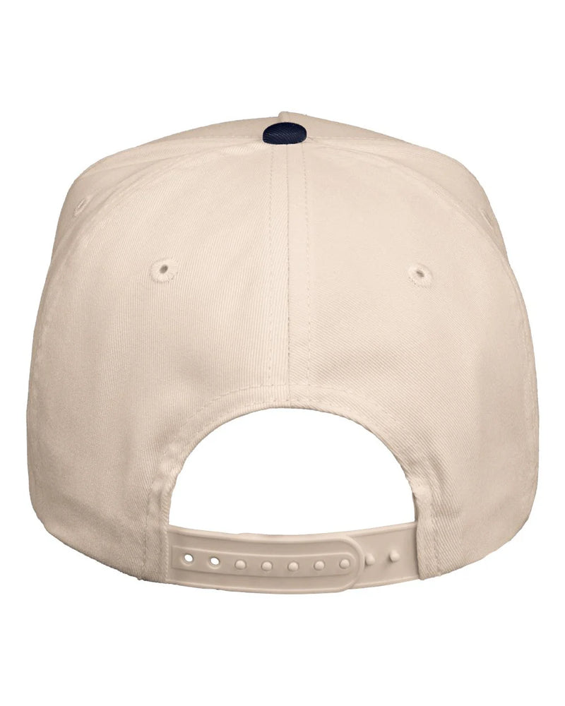 The Aubie Loves You | Embroidered Natural/ Navy Cap