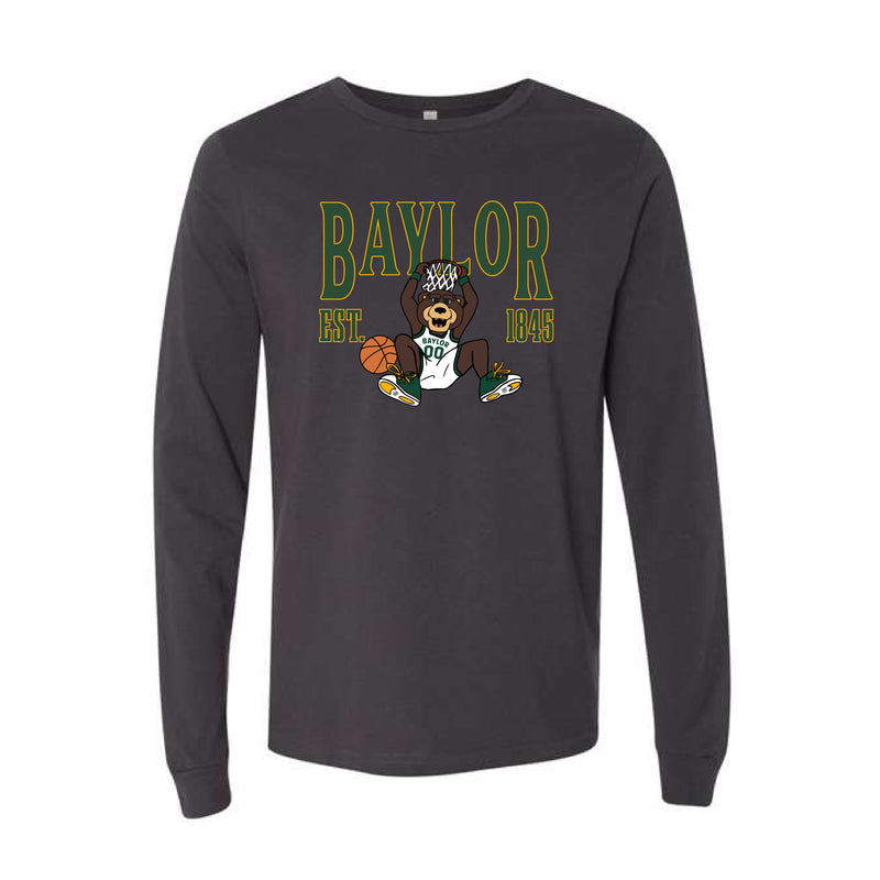 The Baylor Basketball EST | Dark Grey Long Sleeve