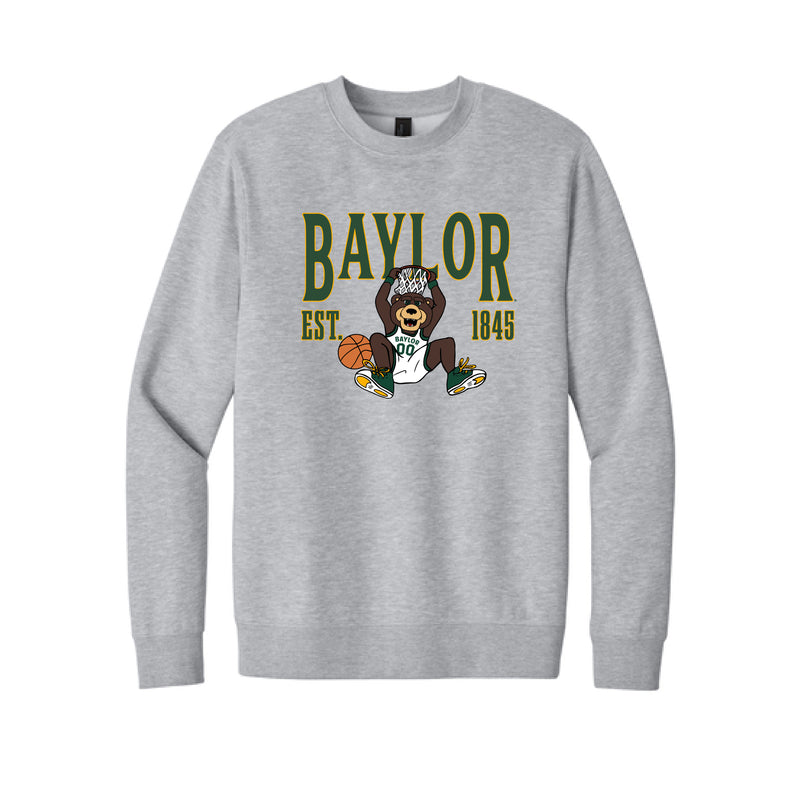 The Baylor Basketball EST | Light Heather Grey Sweatshirt