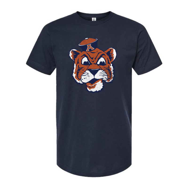 The Big Beanie Tiger | Navy Oversized Tee