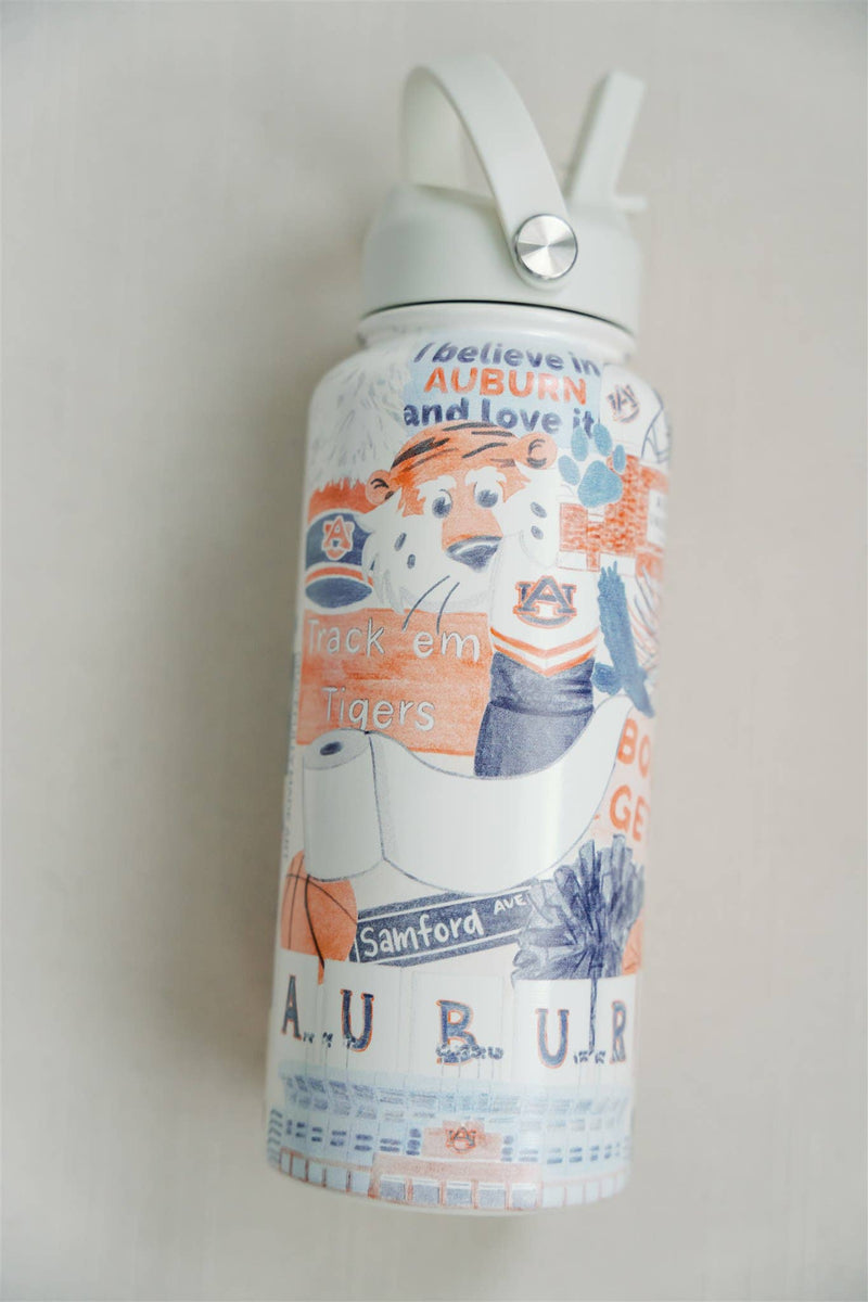 The Auburn University 32 oz Insulated Water Bottle