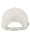 The Tall Auburn Hat | Embroidered White Cap