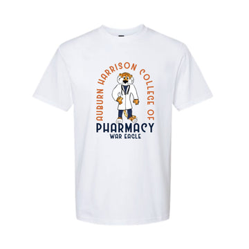 The Pharmacy Aubie Arch | White Tee