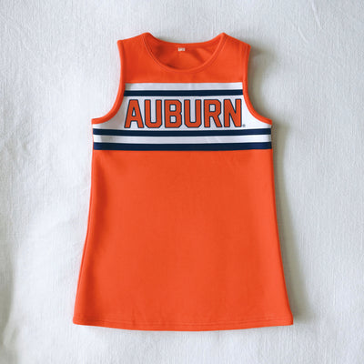 The Auburn University | Orange Striped Cheer Dress