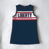 The Liberty University | Navy Classic Cheer Dress