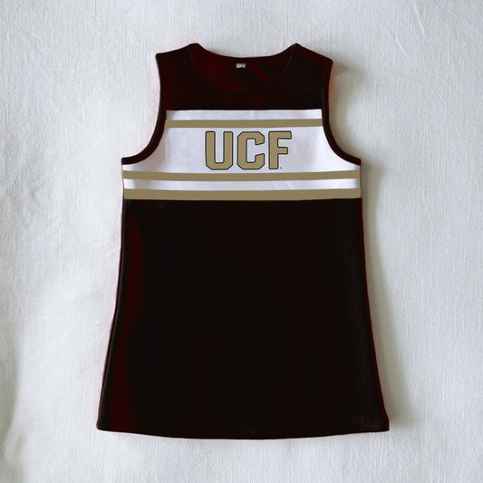 The UCF | Black Classic Cheer Dress