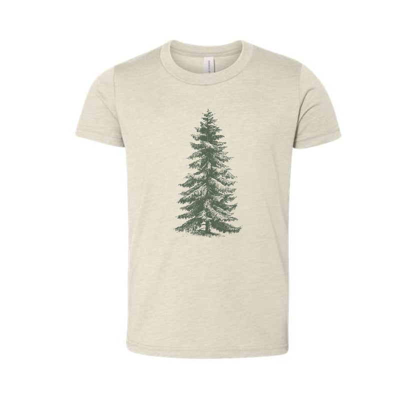 The Christmas Pine | Heather Dust Youth Tee