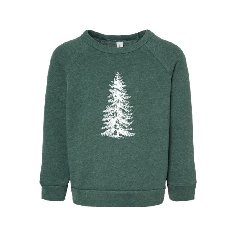 The Christmas Pine | Heather Forest Toddler Sweatshirt