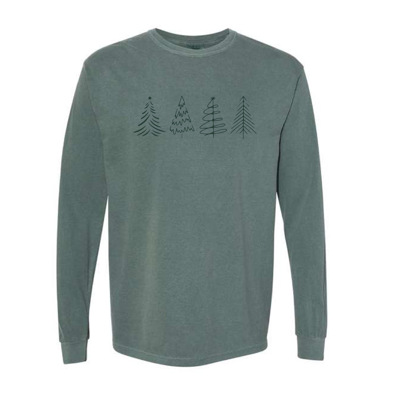 The Christmas Trees | Blue Spruce Long Sleeve Tee