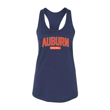 The Classic Auburn Baseball | Women's Racerback Tank