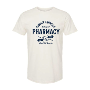 The AU Pharmacy Don't Be Generic | Vintage White Oversized Tee