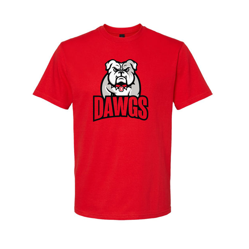 The Dawgs Arch Logo | Red Tee